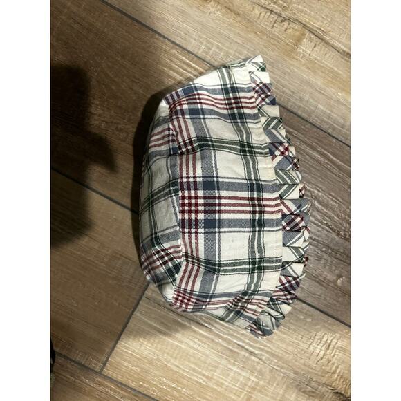 Longaberger‎ DARNING basket liner MARKET PLAID fabric - Picture 2 of 2
